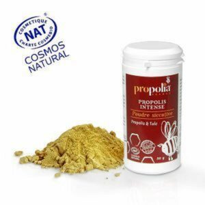 Poudre siccative propolis 30gr : 10,90 € Poids net 30gr